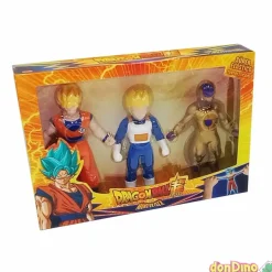 Pack 3 monster flex dragon ball super - surtidos