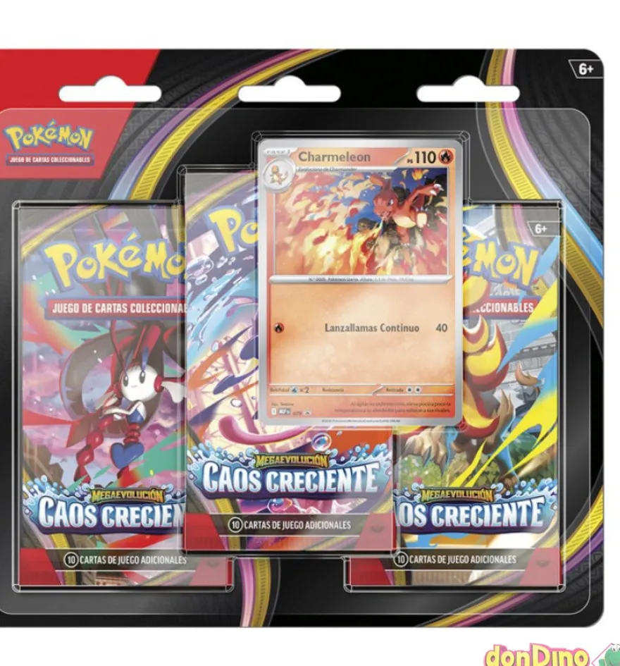 Pack 3 sobres pokemon