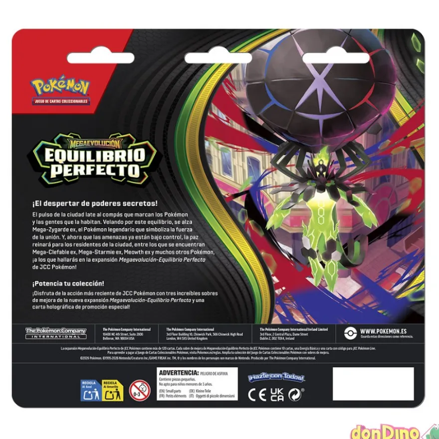 Pack 3 sobres pokemon