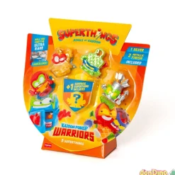 Pack 5 superthings kazoom power warriors