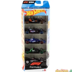 Pack 5 vehiculos f1 hot wheels f1 2024