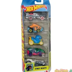 Pack 5 vehiculos hot wheels surtidos