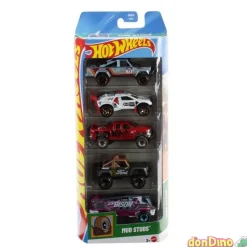 Pack 5 vehiculos hot wheels surtidos