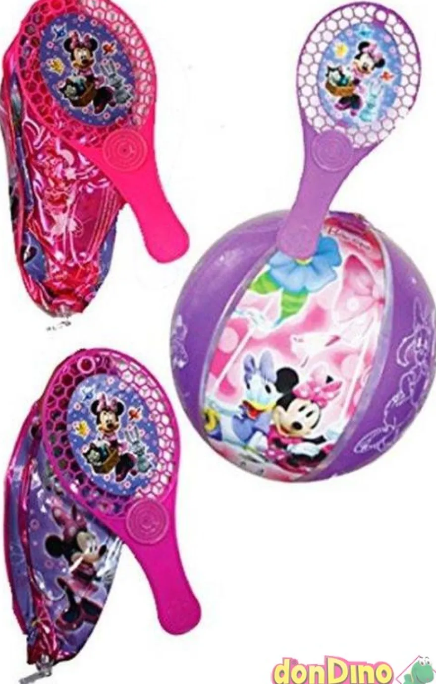 Pala con pelota hinchable minnie