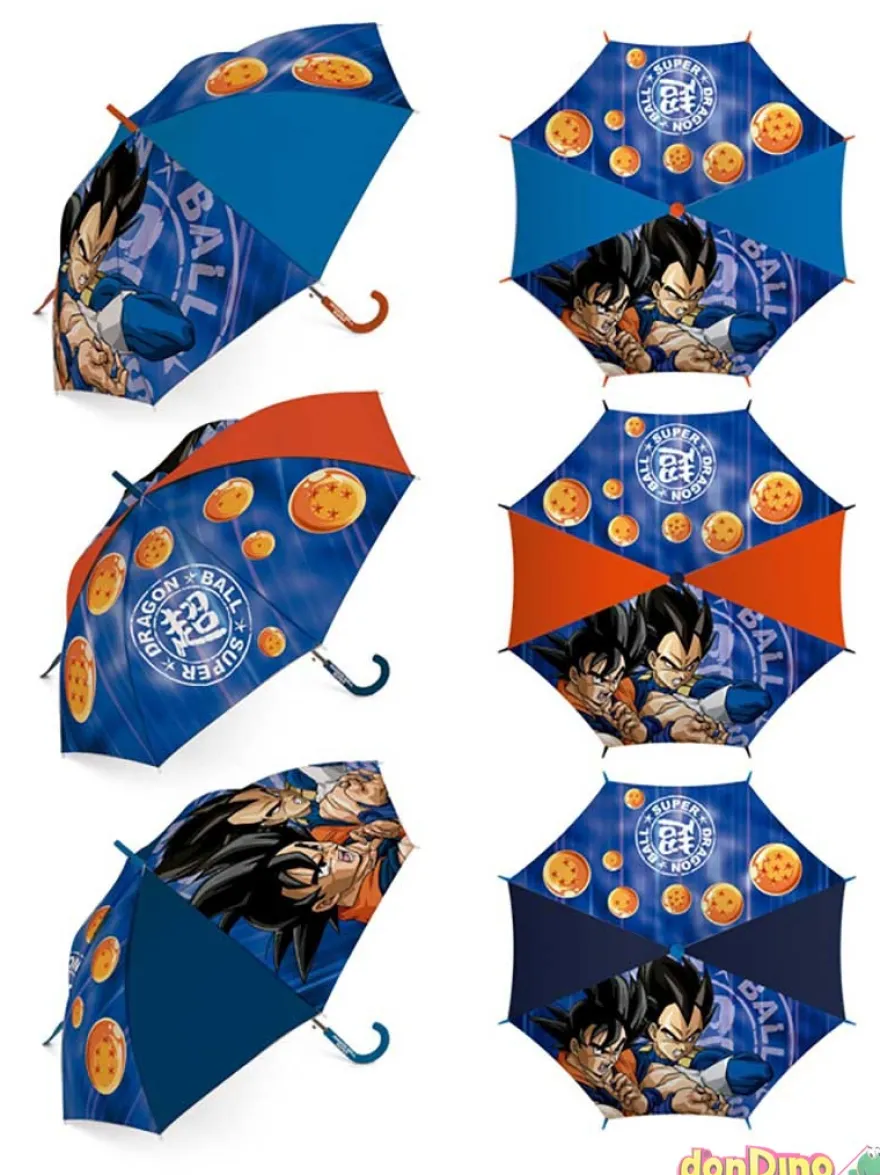 Paraguas dragon ball automatico