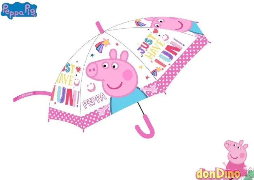 Paraguas peppa pig 43,5 cm. automa. automatico