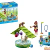 Parque para perros playmobil my life - 61 pzas.