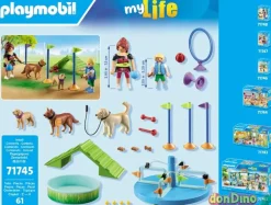 Parque para perros playmobil my life - 61 pzas.