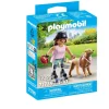 Patinadora con retriever playmobil my life - 12 pzas.