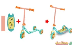 Patinete 3 ruedas bluey maximo 20 kg.