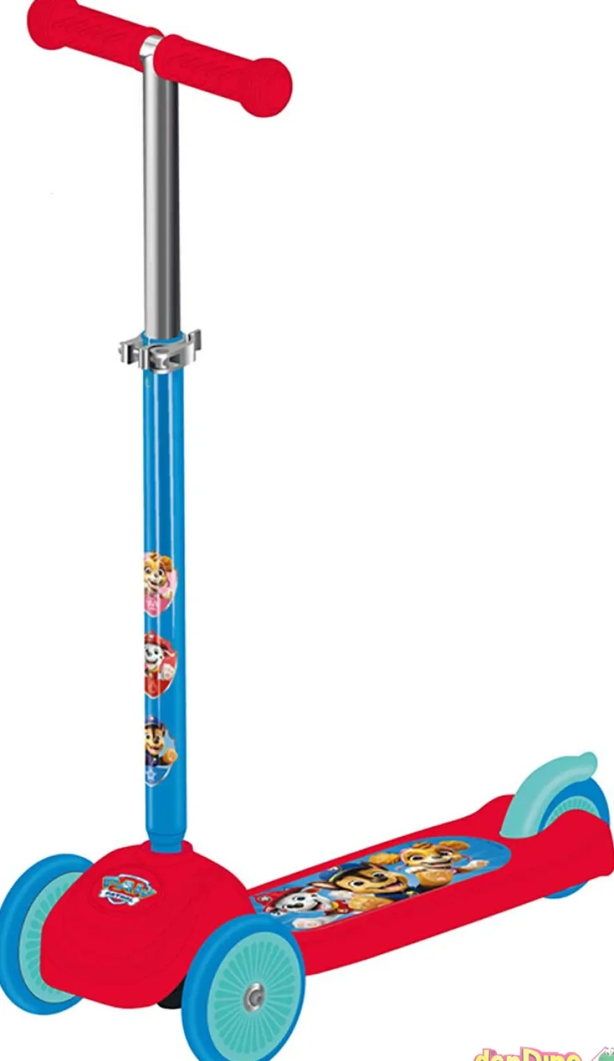 Patinete 3 ruedas ryder patrulla canina - maximo 50 kg.