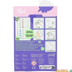 Pegatinas uñas brillantes ylvi