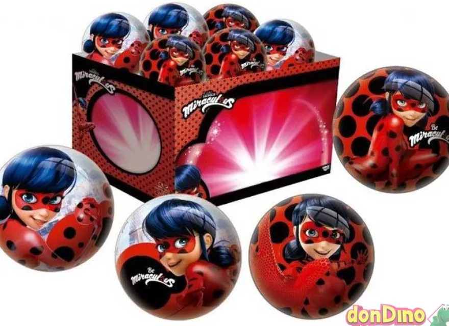 Pelota 150 mm ladybug surtida