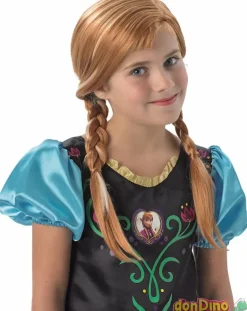 Peluca infantil anna frozen