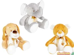 Peluche animal 25 cm. surtido oso-perro-elefante