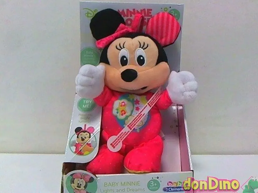 Peluche baby minnie luces y sonidos