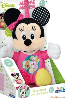 Peluche baby minnie luces y sonidos