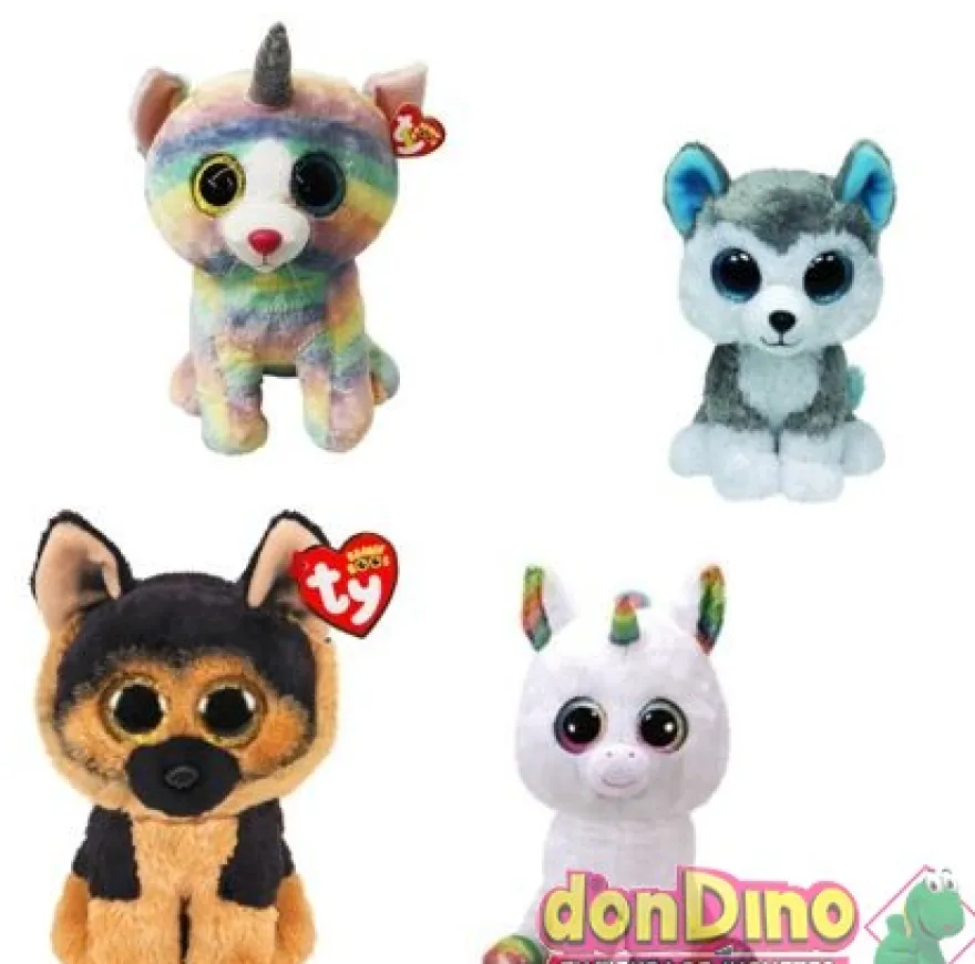 Peluche beanie boos 40 cm. surtidos