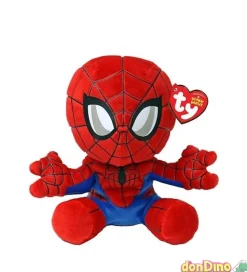 Peluche beanies babies marvel 15cm b.panter,c.america,groot,hulk,iron man,spiderman