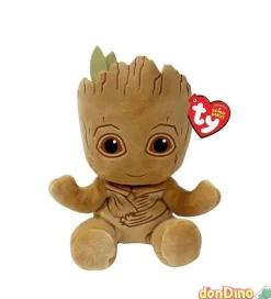 Peluche beanies babies marvel 15cm b.panter,c.america,groot,hulk,iron man,spiderman