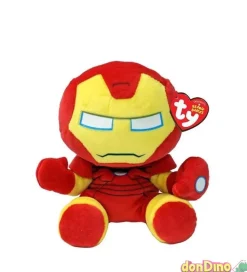 Peluche beanies babies marvel 15cm b.panter,c.america,groot,hulk,iron man,spiderman