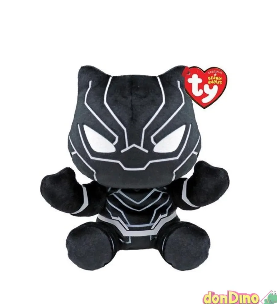 Peluche beanies babies marvel 15cm b.panter,c.america,groot,hulk,iron man,spiderman