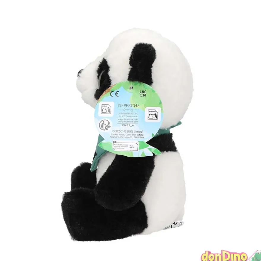 Peluche 18 cm. panda snukis