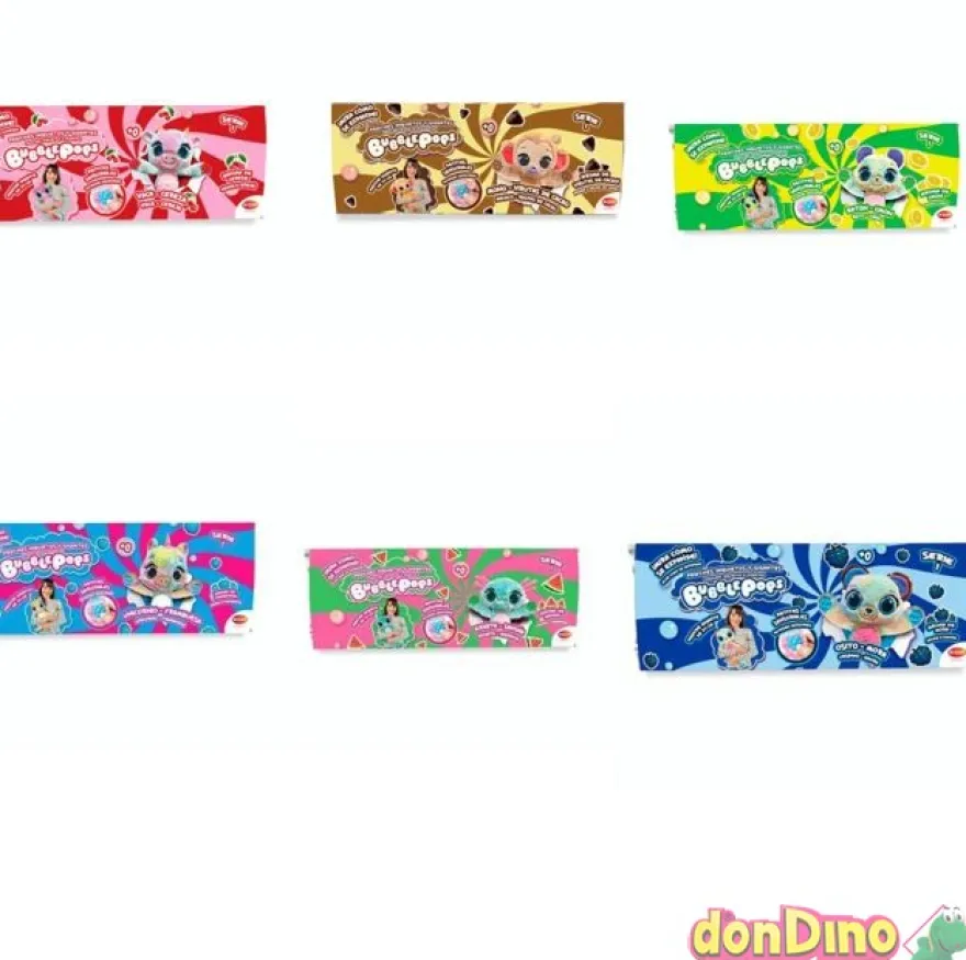 Peluche gigante bubble pops 34 cm. serie 1 - con aroma