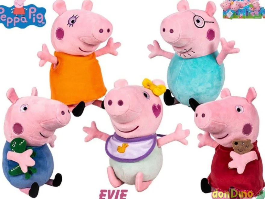 Peluche peppa pig 20 cm. surtidos