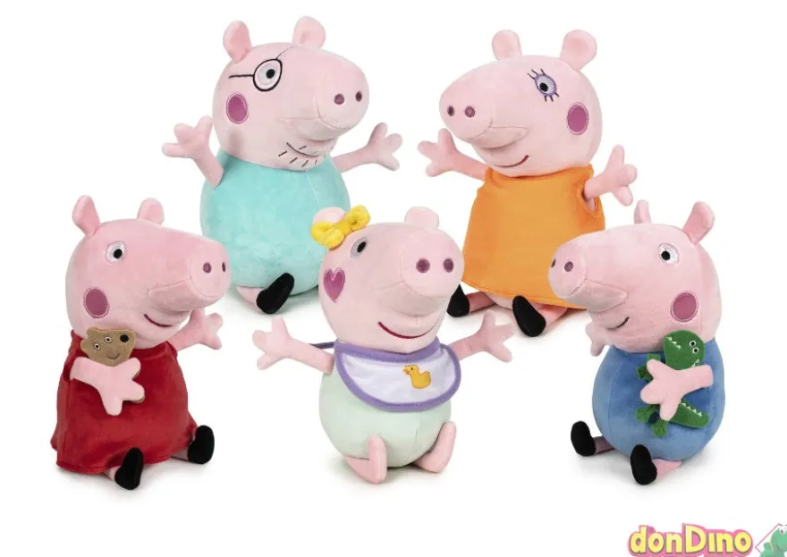 Peluche peppa pig 30 cm. surtidos
