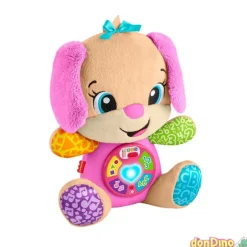 Peluche perrita rie y aprende fisher-price