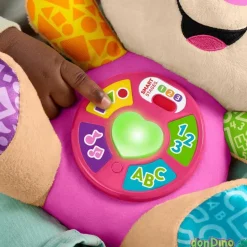 Peluche perrita rie y aprende fisher-price