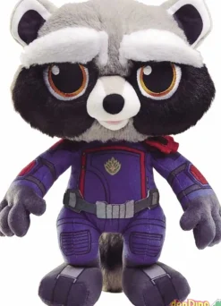 Peluche rocket guardianes galaxia marvel v.3 - c/sonido y movimiento