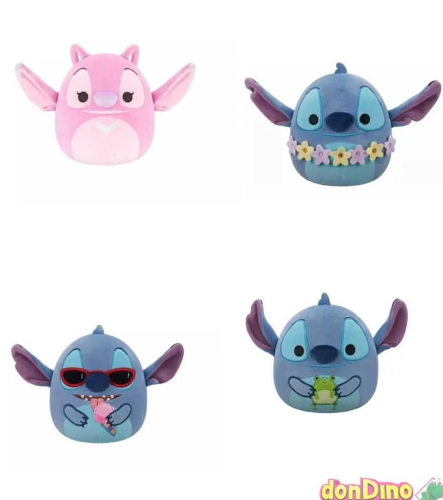 Peluche stitch squishmallows 20 cm. surtidos