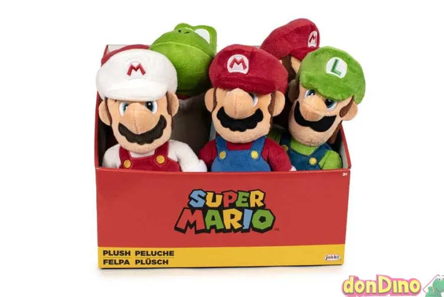 Peluche super mario 25 cm. surtidos