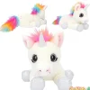 Peluche unicornio tumbado ylvi 30c