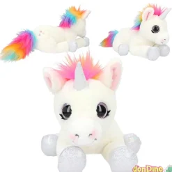 Peluche unicornio tumbado ylvi 30c