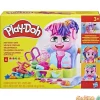 Peluqueria con estilo play-doh 6 botes