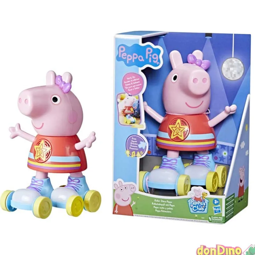 Peppa pig canta y patina