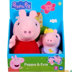 Peppa pig con bebe pk2 peluches