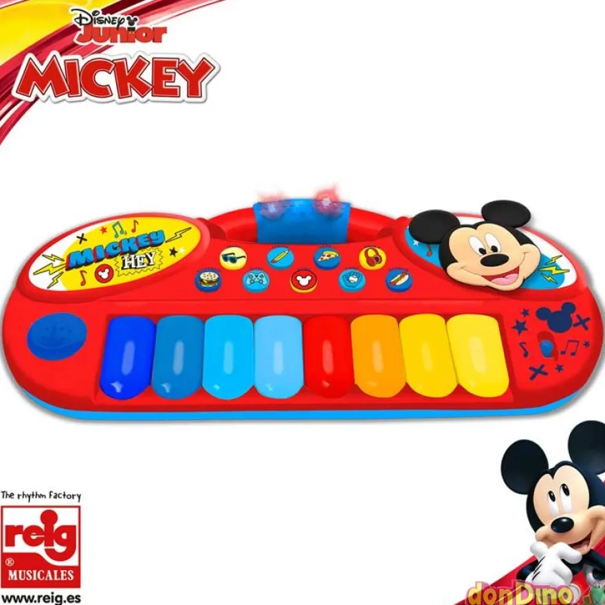 Piano mickey ritmos y melodias