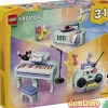 Piano musical decorativo con gato lego creator 3 en 1 - 485 pzas.
