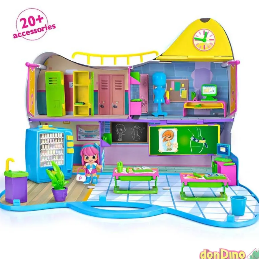 Pinypon instituto de moda piny +20 accesorios - c/1 figura michelle