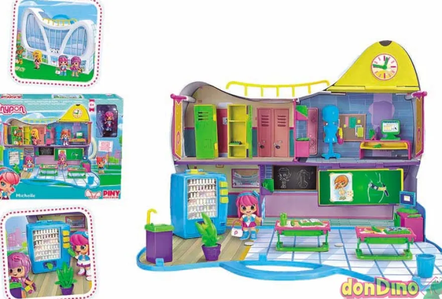 Pinypon instituto de moda piny +20 accesorios - c/1 figura michelle