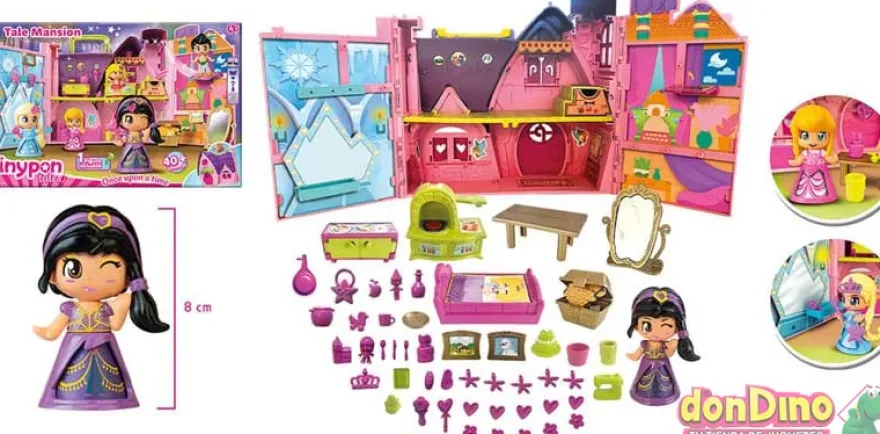 Pinypon mansion de cuentos +40 accesorios