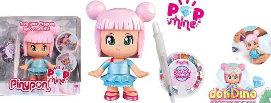 Pinypon pop & shine +500 diamantes