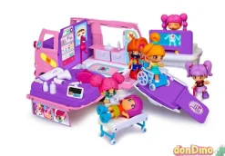 Pinypon socorro ambulancia c/luz - c/1 figura