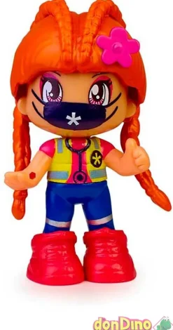 Pinypon socorro ambulancia c/luz - c/1 figura