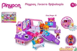 Pinypon socorro ambulancia c/luz - c/1 figura