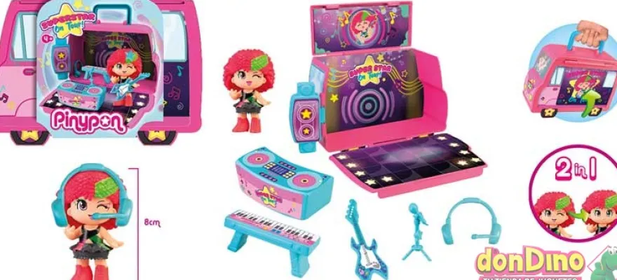 Pinypon super star on tour!